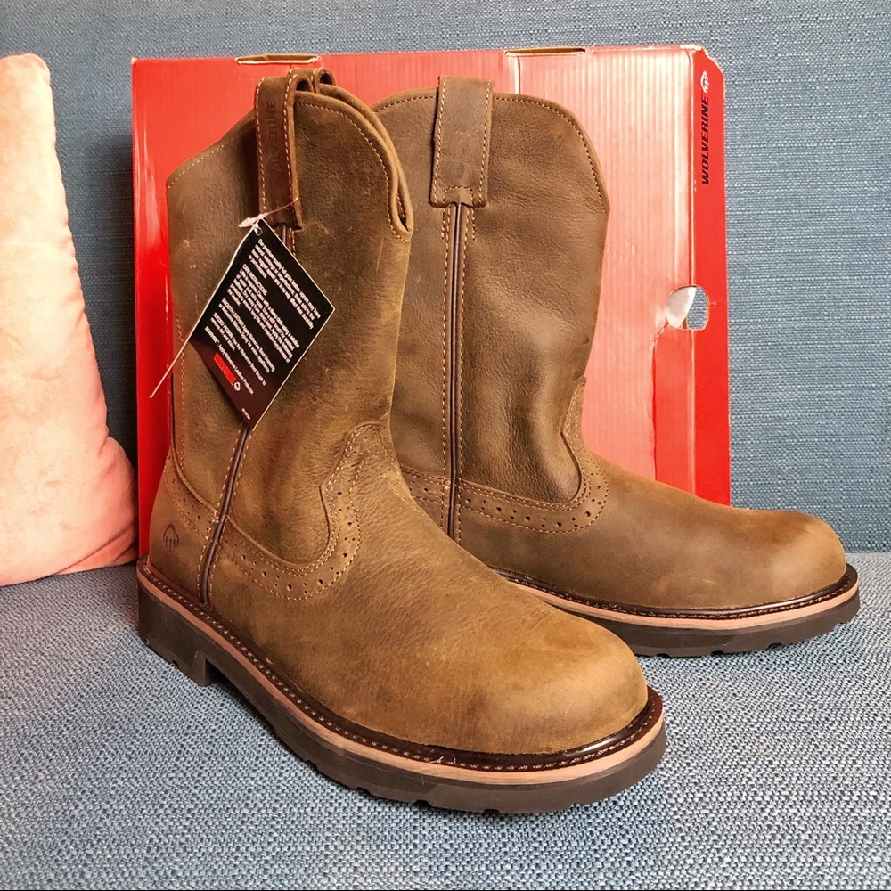 ❌SOLD❌NEW Men’s Wolverine Work Boots - Picture 7 of 8